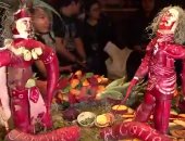 كريسماس الخضار.. المكسيك تحتفل بعيد الميلاد بمهرجان الفجل السنوى.. فيديو