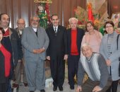 محافظ الغربية يزور بطريركية الروم الكاثوليك بطنطا لتقديم التهنئة بأعياد الميلاد