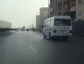 فيديو.. انسياب مرورى أعلى محور صفط وكثافات بمخرج جامعة القاهرة