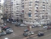 صور.. أمطار غزيرة على مدينتى بورسعيد وبورفؤاد