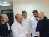 وكيل صحة الشرقية يطمأن على ممرضة تعرضت لحروق بمادة كاوية من قبل مجهولين