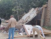 حملات لرفع الإشغالات بالقاهرة.. ونائب المحافظ يتفقد تطوير شارع البترول بالسلام