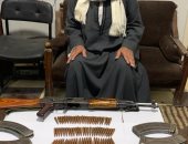 ضبط 35 تذكرة هيروين و250 جرام أفيون وأسلحة وذخائر بحملة أمنية فى سوهاج