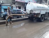 صور.. محافظ الغربية: شفط مياه الأمطار بالشوارع ولم تتعطل أى أنفاق