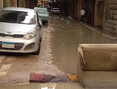 قارئة تشكو انتشار مياه الصرف الصحى بشارع خلف البصل بالإسكندرية