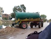 قارئ يشكو عدم تشغيل مشروع الصرف الصحى فى قرية ميت العز بالشرقية 