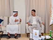 كواليس مشاركة كريستيانو رونالدو فى مؤتمر دبي الرياضي.. فيديو وصور