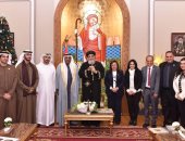 السفير الإماراتى يزور البابا تواضروس لتهنئته بمناسبة أعياد الميلاد المجيد