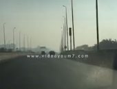 فيديو.. سيولة مرورية أعلى محور صفط اللبن اتجاه جامعة القاهرة