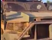 فيديو.. مدرعة تركية فى قبضة الجيش الوطنى الليبى فى طرابلس