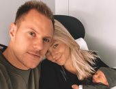 تير شتيجن حارس برشلونة يرزق بمولوده الأول