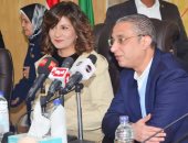 وزيرة الهجرة ومحافظ الفيوم يطلقان مبادرة مراكب النجاة للحد من الهجرة غير الشرعية