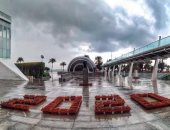 صور.. مكتبة الإسكندرية تتزين للعام الجديد وعروض فنية متنوعة في يناير