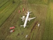 "حقل ذرة" ينقذ طائرة ركاب أرجنتينية من كارثة