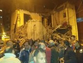 انهيار منزل قديم بدسوق فى كفر الشيخ دون وقوع إصابات.. صور