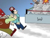 كاريكاتير صحيفة إماراتية.. محاولات تركيا لإقحام تونس فى الأزمة الليبية 