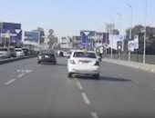 فيديو.. اعرف الحالة المرورية أعلى كوبرى أكتوبر من مدينة نصر حتى المهندسين