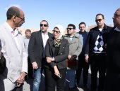 وزيرة الصحة تتفقد مشروع إنشاء مستشفى تعليمى بطور سيناء ووحدة أسرة الزهراء