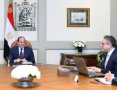 الرئيس السيسي يوجه بإضافة لمسة حضارية فى تطوير ميدان التحرير