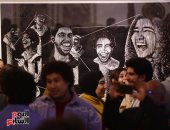 قطاع الفنون التشكيلية يفتتح صالون الشباب فى دورته الـ30.. صور