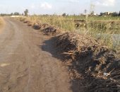 أهالى الوحدة المحلية ببحر البقر فى الشرقية يطالبون باستكمال رصف الطرق.. صور