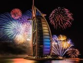 فيديو.. تلفزيون دبى ينقل احتفالات الإمارات والعالم بالعام الجديد