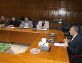 صور.. اجتماع تنفيذى بشمال سيناء لاستعراض موقف مشروعات الخطة الاستثمارية