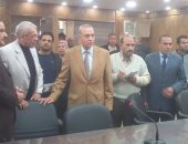 صور.. محافظ القليوبية يتفقد ديوان مديرية التربية والتعليم