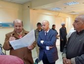 وكيل صحة الشرقية يتفقد مبنى الطوارئ ببلبيس 