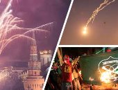 صور.. العالم هذا الصباح.. قوات المارينز تنتشر حول السفارة الأمريكية فى بغداد وسط تحليق مكثف للأباتشى.. احتفالات مبهجة حول العالم بعام 2020.. واستمرار المظاهرات فى تشيلى فى أول يوم من العام الجديد