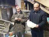 تحرير محاضر ومخالفات تموينية متنوعة بمركز ومدينة أجا