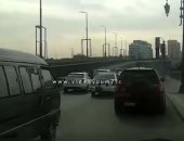 فيديو.. شلل مرورى بكورنيش النيل من الساحل حتى ميدان التحرير