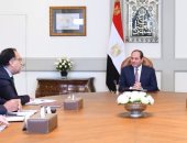 السيسى يجتمع بمصطفى مدبولى ووزراء الدفاع والخارجية والرى ورئيس المخابرات العامة.. الرئيس يبحث إجراءات مكافحة الإرهاب وحماية حدود الدولة.. وتطورات مفاوضات سد النهضة