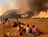 غابات استراليا تحترق بلا توقف .. والدخان الأصفر يكسو السماء