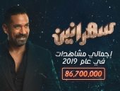 حسابات برنامج "سهرانين" مع أمير كرارة على on e تتخطى 86 مليون متابع × 2019