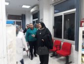 وكيلة صحة كفر الشيخ تحيل المقصرين للتحقيق فى جولات ليلية بالمستشفيات.. صور