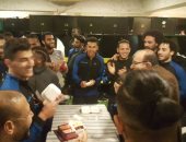 المقاولون يحتفل بعيد ميلاد 6 لاعبين فى مران الفريق