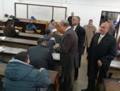 صور.. رئيس جامعة الأزهر يتفقد لجان امتحانات كليات قطاع الدراسة