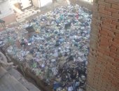 قارئ يشكو تراكم القمامة بقطعة أرض فضاء بشارع السيد محمد عبد الرحيم بطنطا