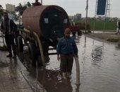 طوارئ بالبحيرة لمواجهة أثار الأمطار.. 470 معدة لإزالة تراكمات المياه من الشوارع