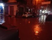 أمطار غزيرة بالإسكندرية.. والمحافظة: الموجة مستمرة 3 أيام.. وتحذر المواطنين