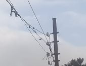 شكوى من تهالك عمود كهرباء بقرية أبوكيفو بالبحيرة