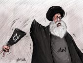 كاريكاتير صحيفة إماراتية.. قطع الذراع اليمنى لإيران بعد مقتل قاسم سليمانى