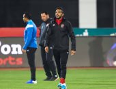 كهربا وإكرامى وأجايى ينتظمون فى مران الأهلى قبل مواجهة بيراميدز
