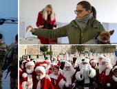 صور.. العالم هذا المساء.. انتقال جنود المظلات الأمريكيين لمقر القيادة المركزية استعدادا للحرب.. الجولة الثانية من الانتخابات الرئاسية فى كرواتيا.. مجموعة "بابا نويل" تزور القدس القديمة إحتفالا بعيد الميلاد