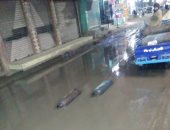 أهالى تطون بالفيوم يشكون تراكم مياه المجارى والأمطار لليوم الخامس على التوالى