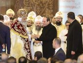 رسالة السيسى للمصريين فى عيد الميلاد المجيد "لو بتحبوا ربنا حبوا بعضكم"