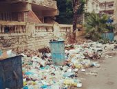 شكوى من انتشار القمامة  بالعجمى بالاسكندرية