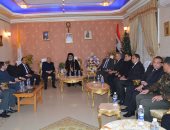 محافظ المنيا يهنئ الكنائس والمطرانيات بعيد الميلاد..ويؤكد:قوتنا فى وحدتنا