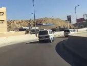 فيديو.. اعرف الحالة المرورية أعلى الدائري المتجه من التجمع للمنيب